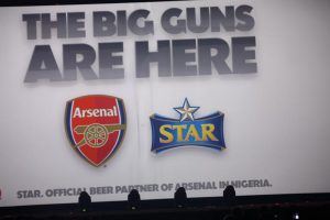 Arsenal and Star Lager Beer - 789marketing