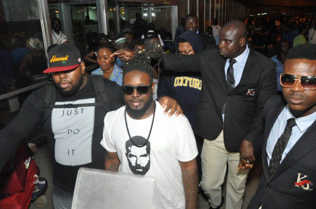 T-Pain arrives Nigerian for Heineken Live Music Party in Lagos - 789marketing